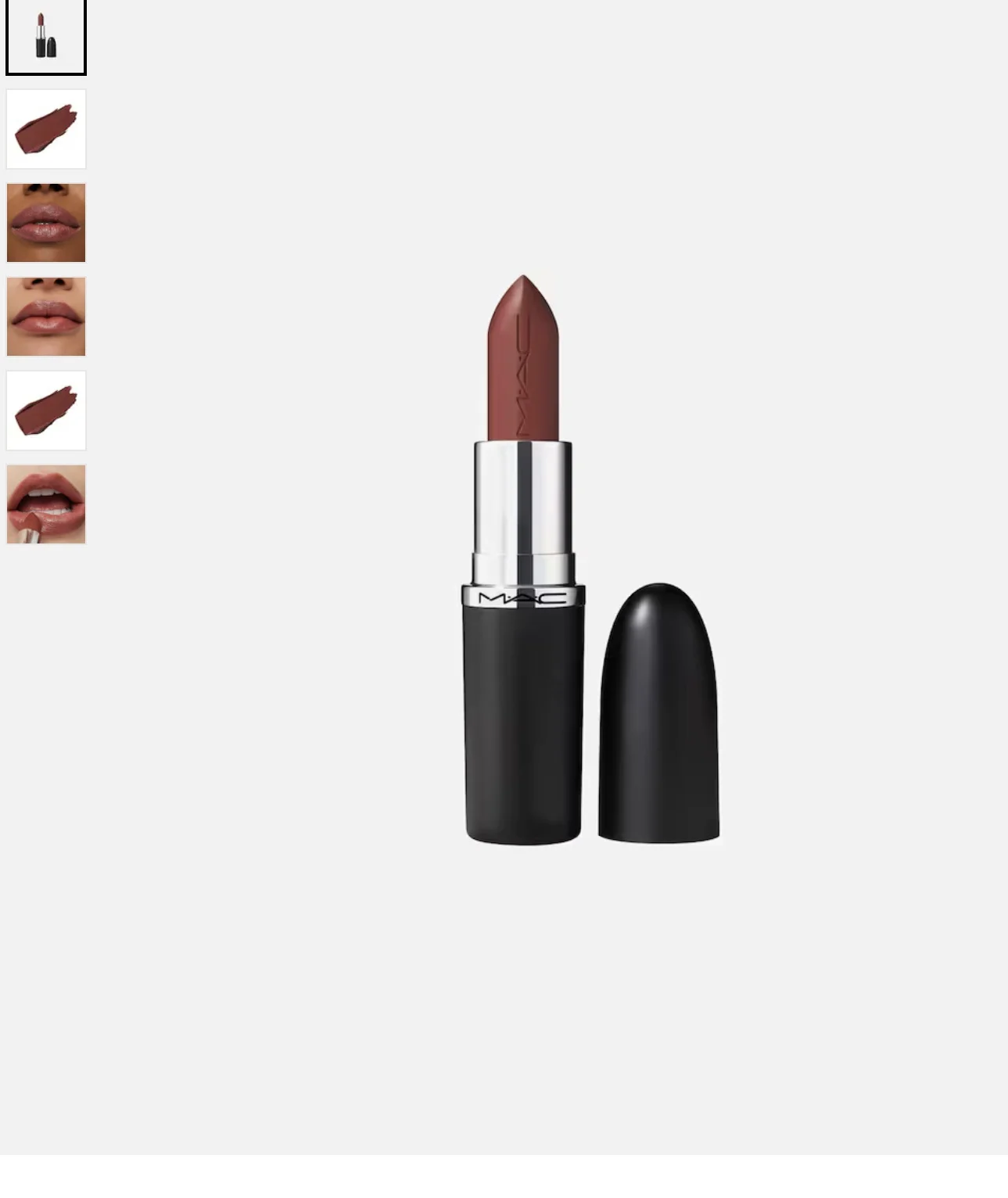 MAC M·a·cximal Sleek Satin Lipstick Creme In Your Coffee