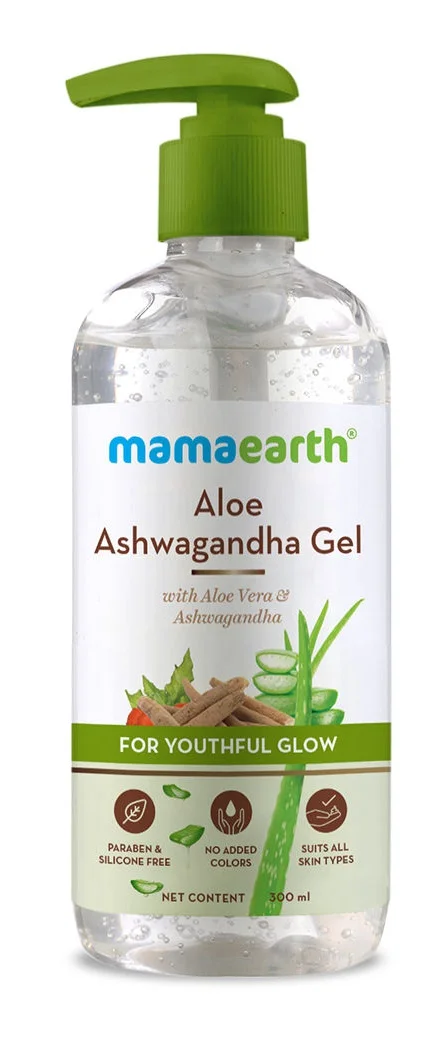 Mamaearth Aloe Ashwagandha Gel