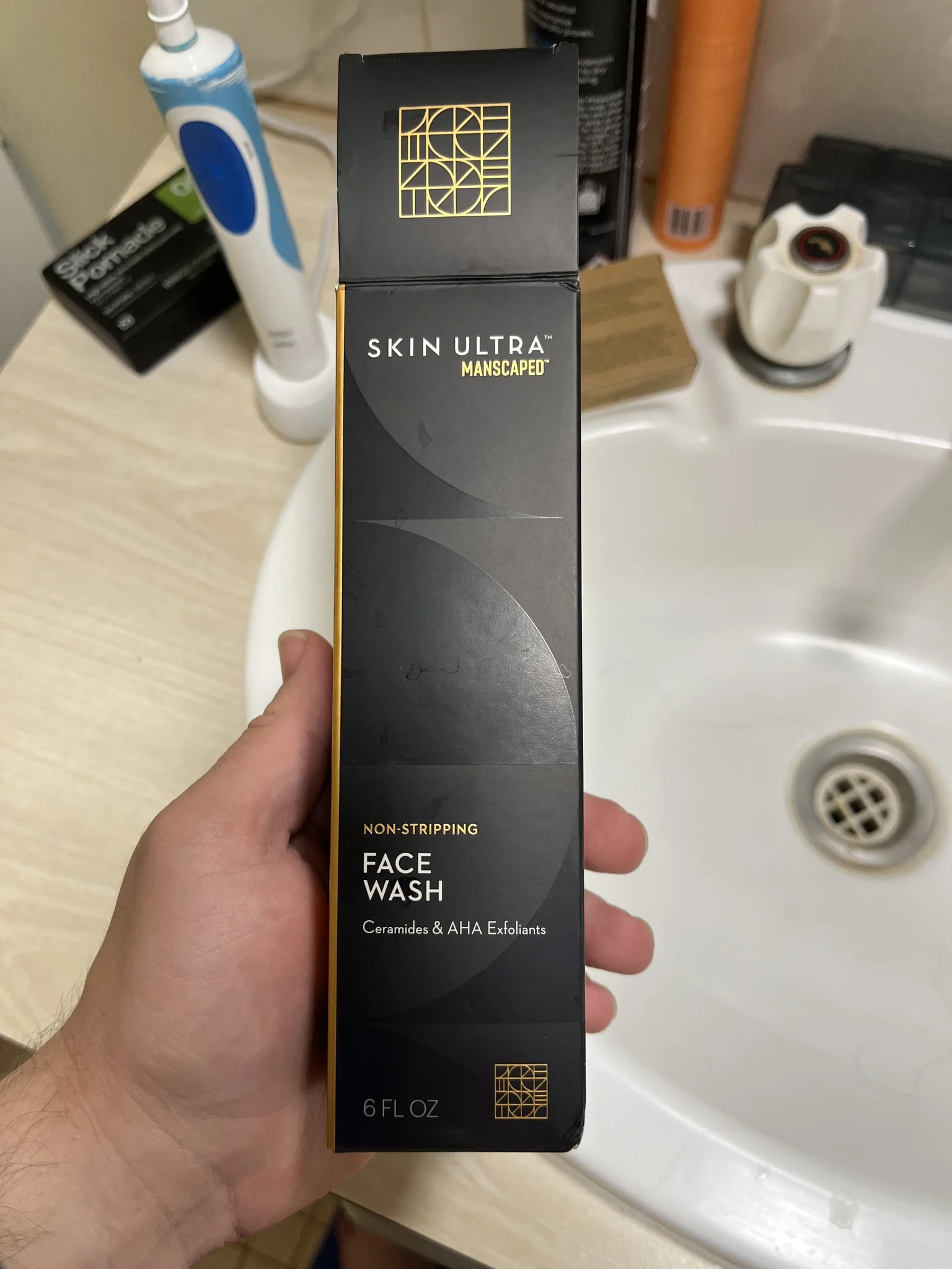 Manscaped Non-stripping Face Wash