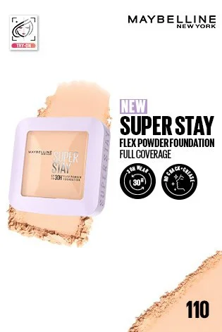Kem nền Maybelline Superstay Flex Powder Foundation