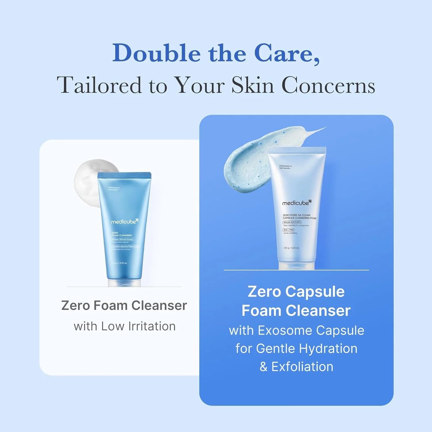 Sữa rửa mặt Medicube Zero Pore Blue Capsule Facial Deep Cleanser