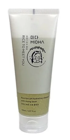 MIDHA Rice Low pH Hydrating Cleanser With Mung Bean