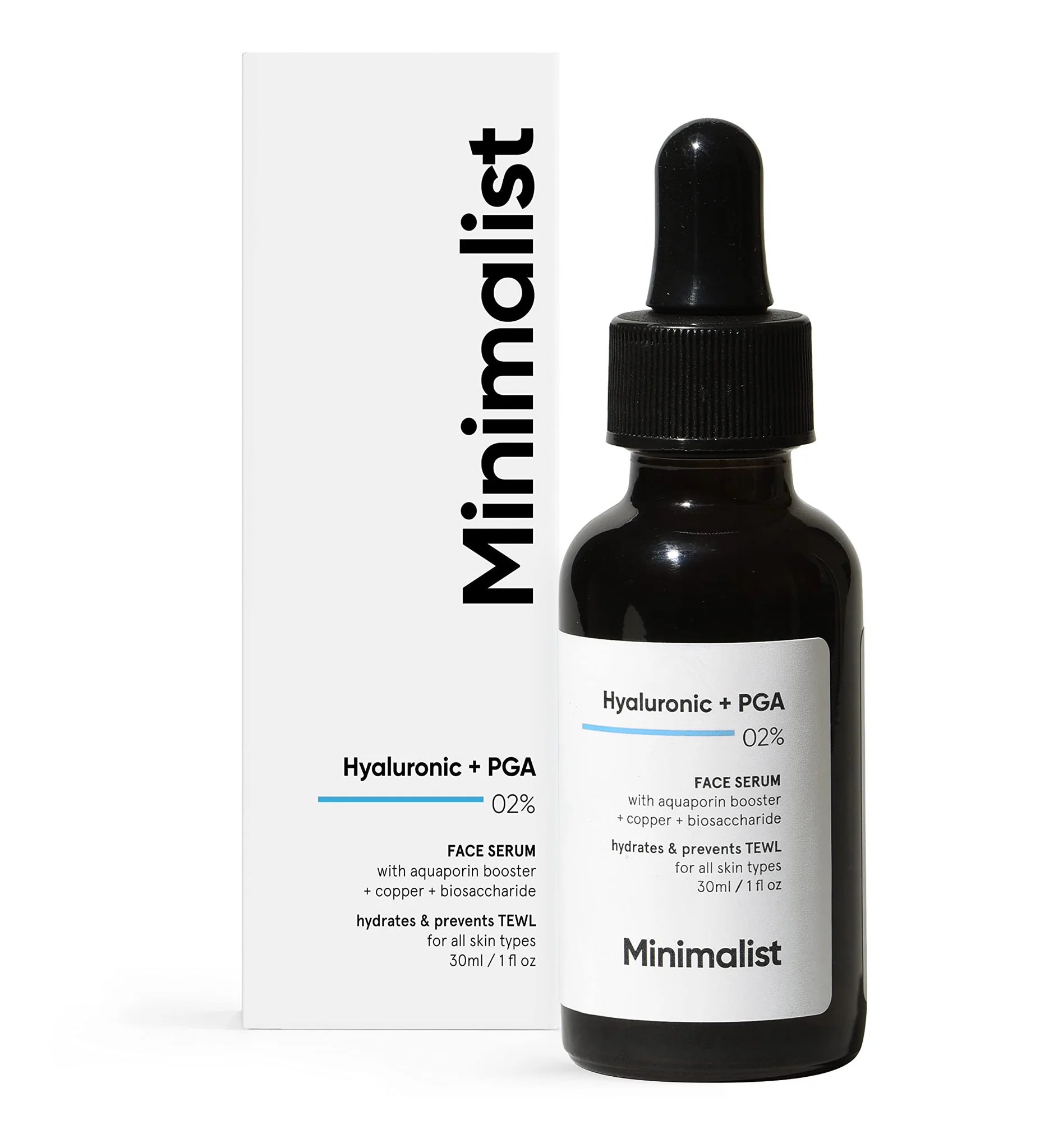 minimalist Hyaluronic + Pga 2% Face Serum