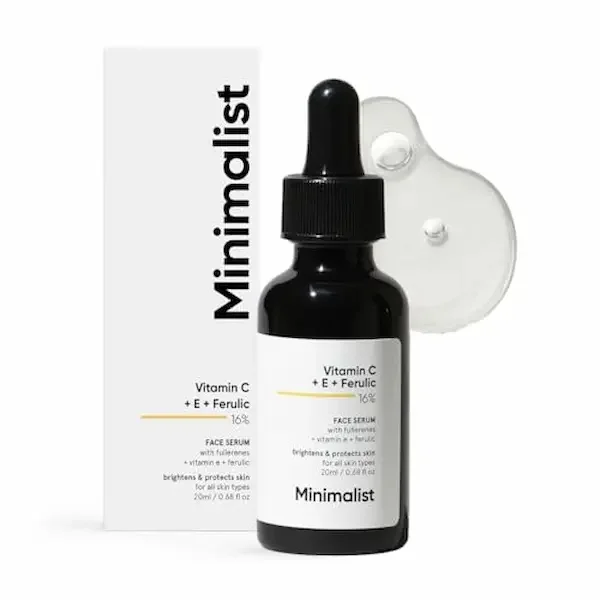 minimalist Vitamin C + Vitamin E + Ferulic 16% Face Serum