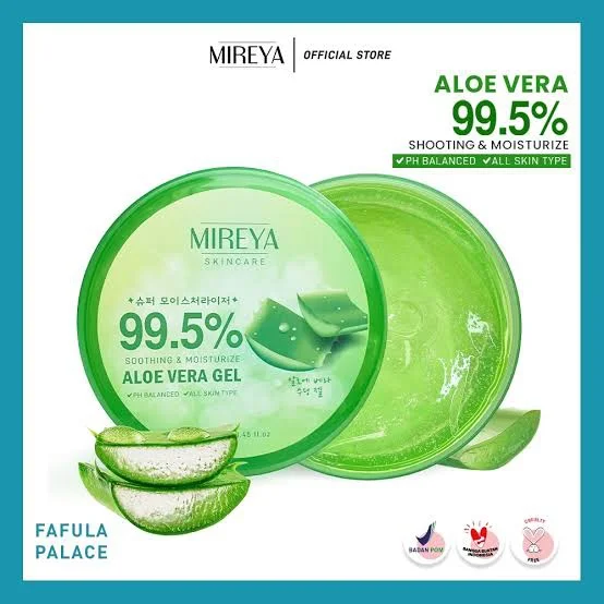 Gel lô hội dưỡng ẩm và làm dịu da Mireya 99.5% Soothing & Moisturize Aloe Vera Gel