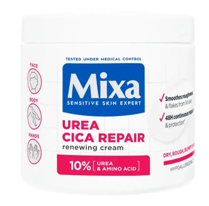 Mixa Urea Cica Repair Renewing Cream 10% Urea & Amino Acid