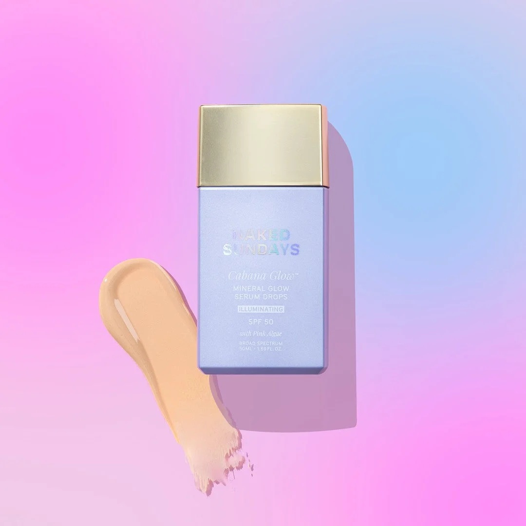 Tinh chất Naked Sundays Cabanaglow SPF50 Mineral Glow Serum Drops - Illuminating