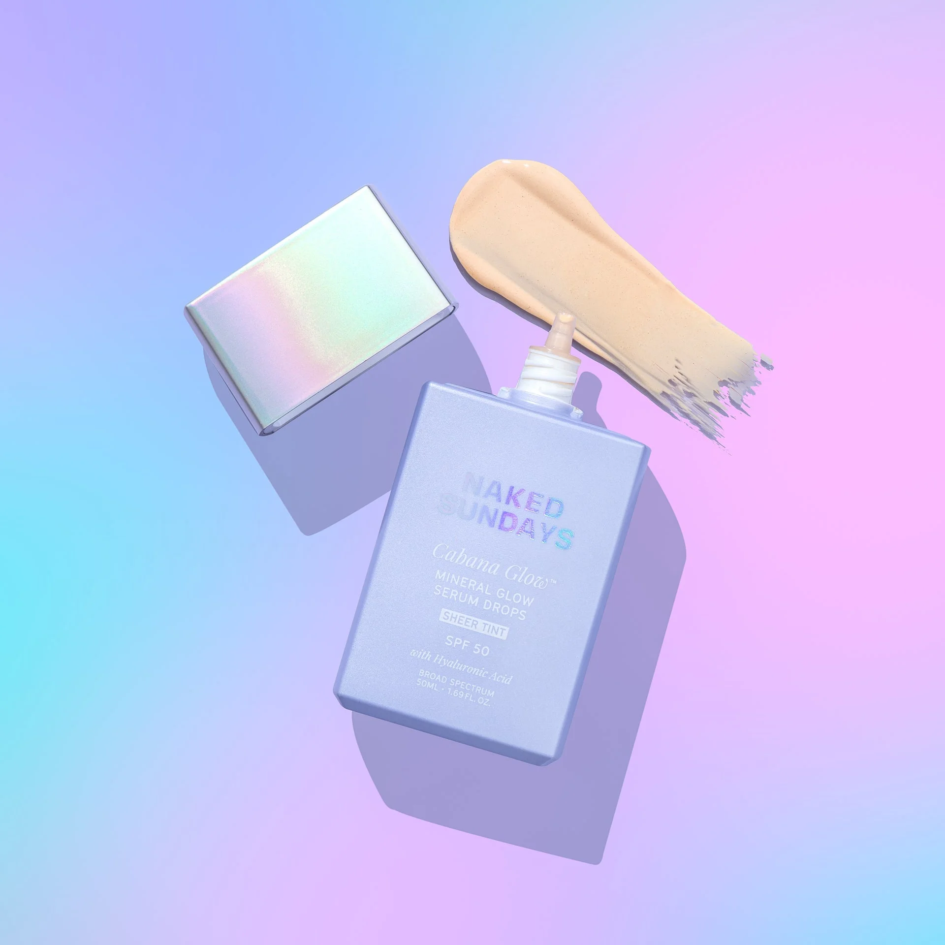 Tinh chất Naked Sundays Cabanaglow™ SPF50 Mineral Glow Serum Drops - Sheer Tint