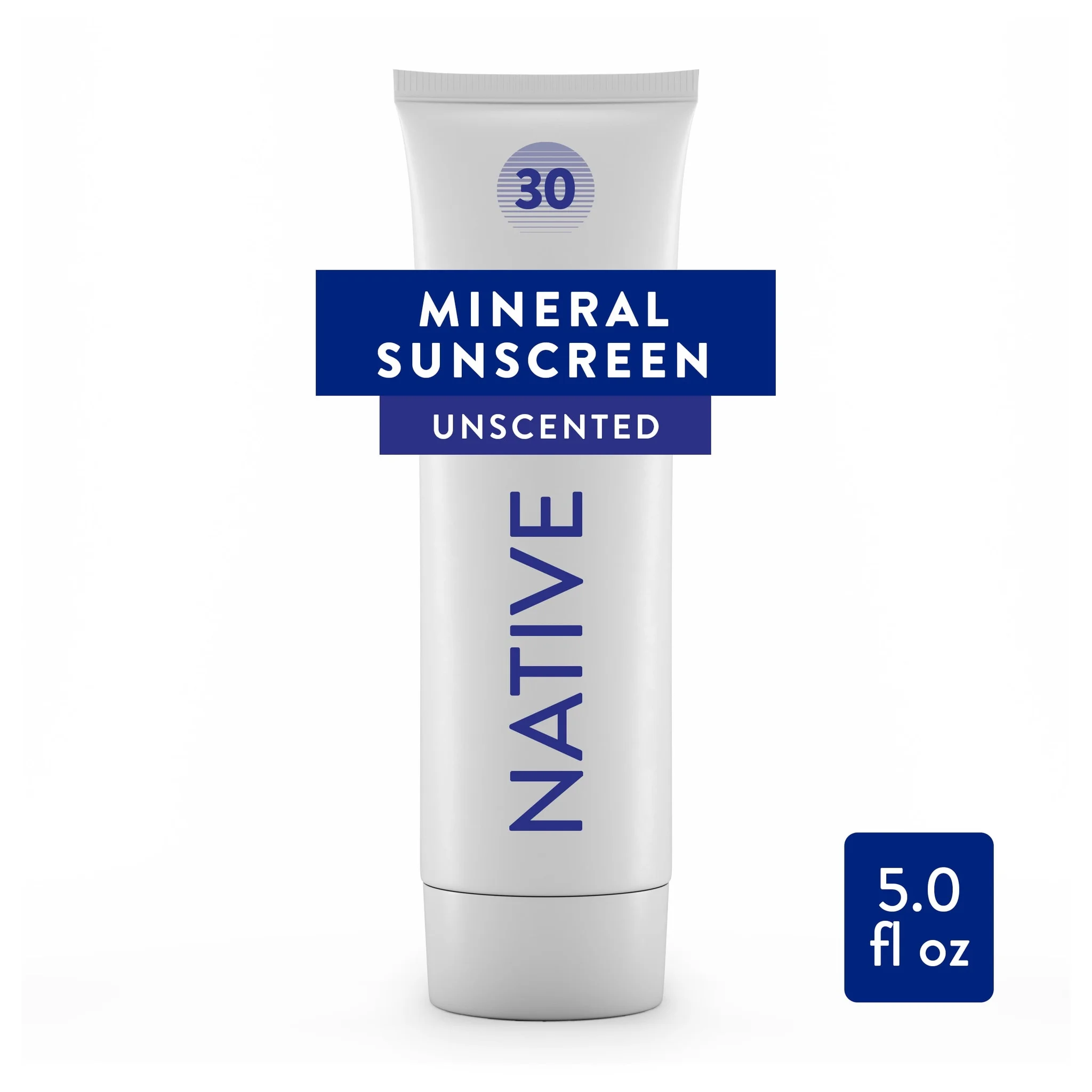 Kem chống nắng Native Mineral Sunscreen Lotion SPF 30 For Face and Body, Unscented