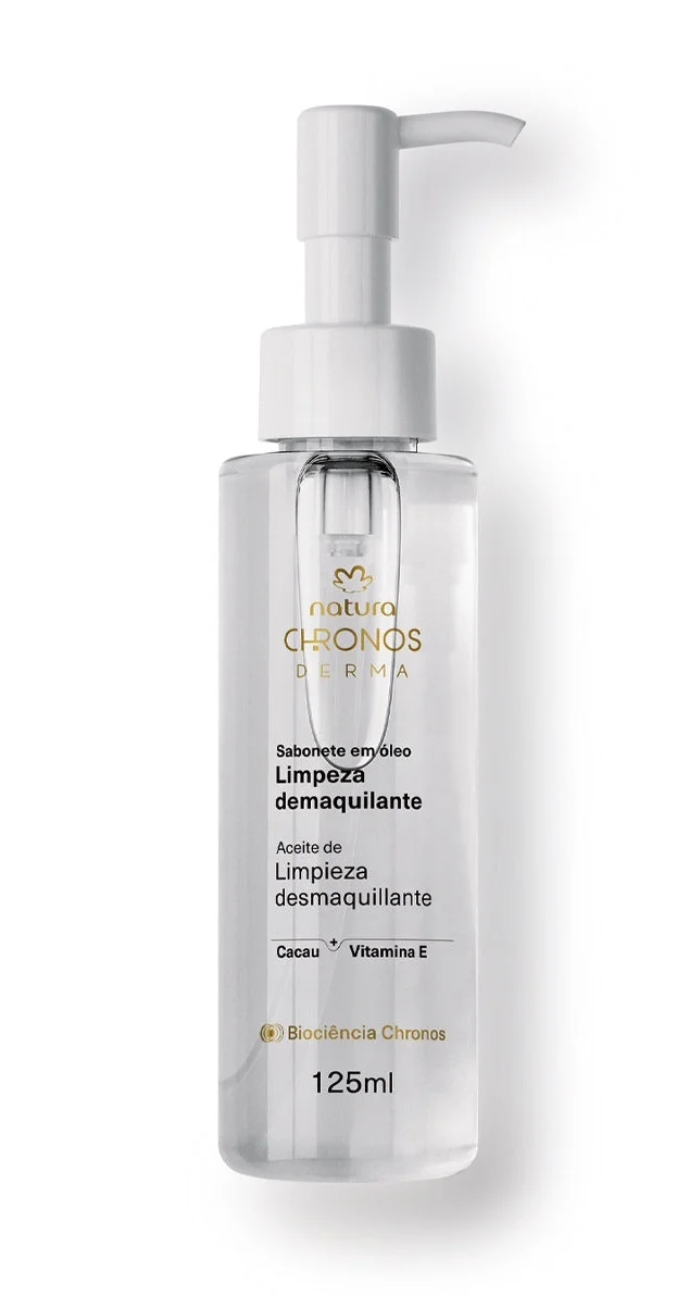Natura Sabonete Em Óleo Limpeza Demaquilante Chronos Derma (cleasing Oil)