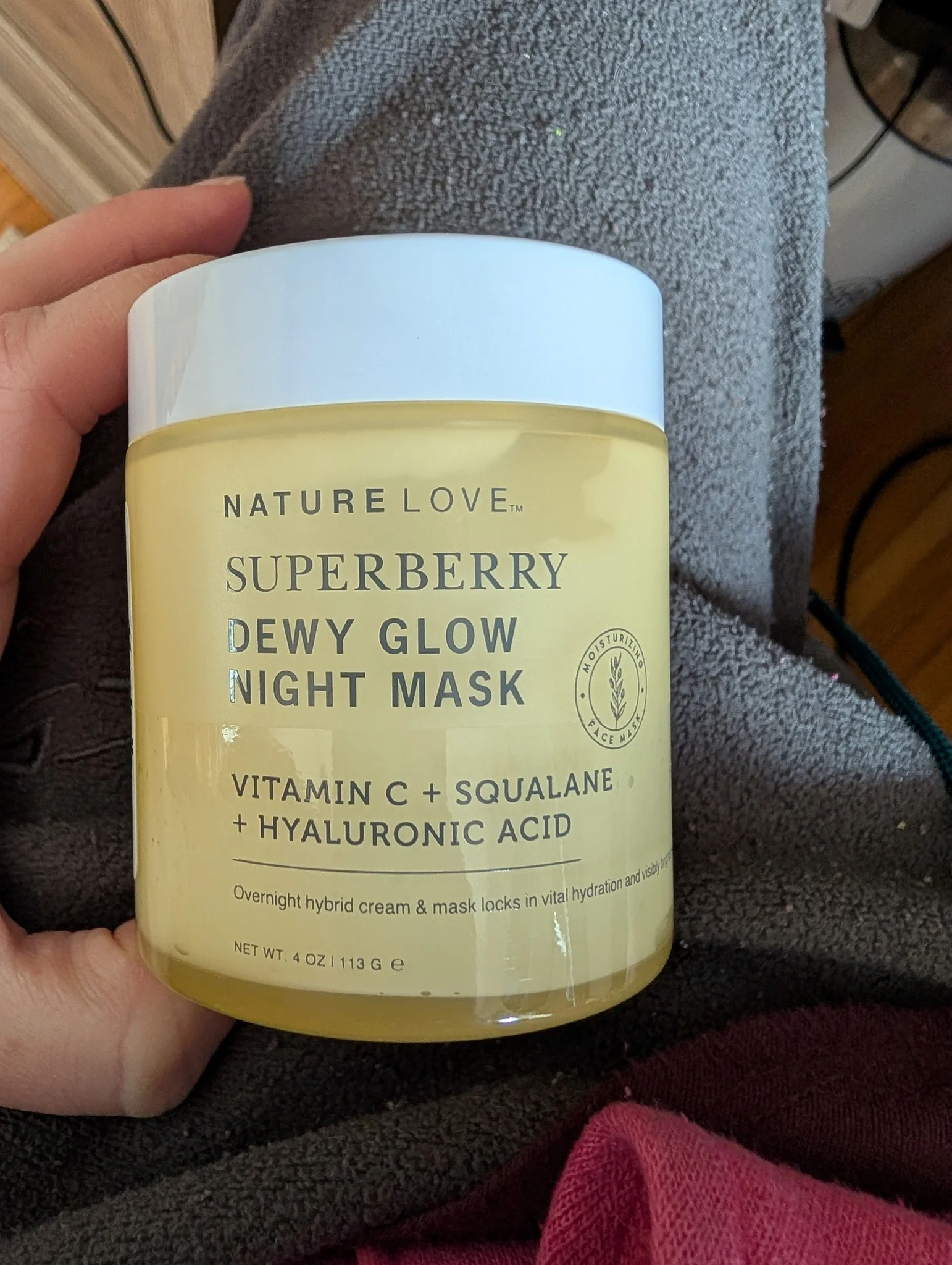 Nature Love Superberry Dewy Glow Night Mask