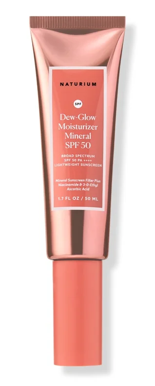 naturium Dew-glow Moisturiser Mineral SPF 50
