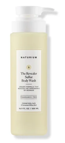 naturium The Revealer Sulfur Body Wash