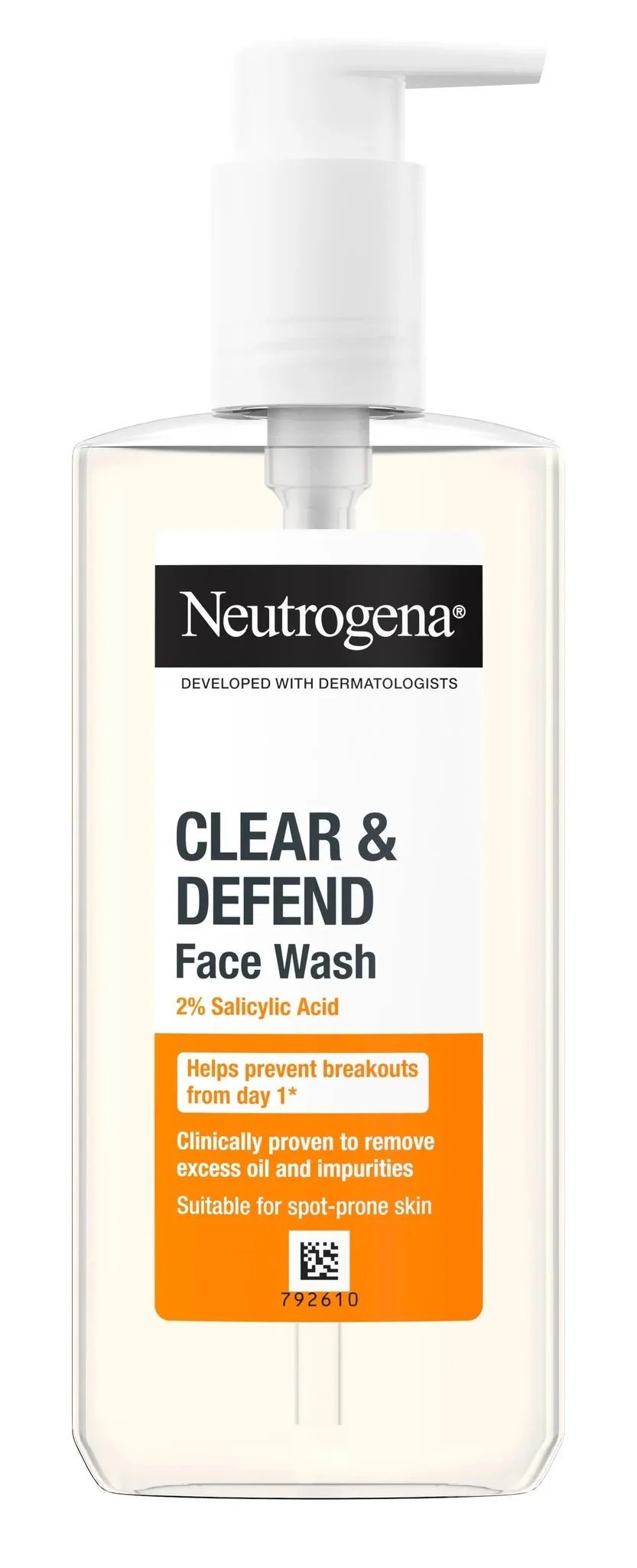 Sữa rửa mặt Neutrogena Clear & Defend Daily Face Wash