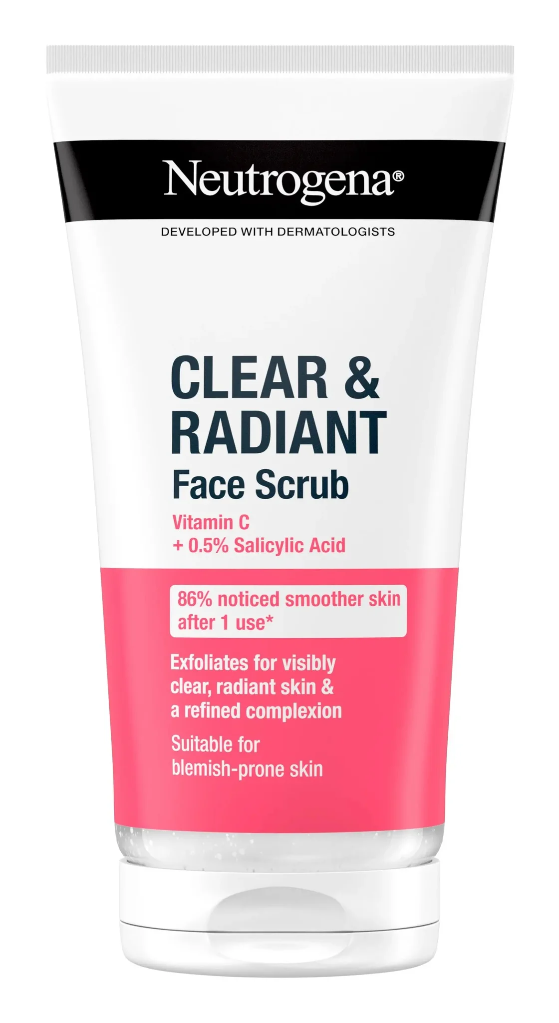 Tẩy da chết Neutrogena® Clear & Radiant Daily Face Scrub