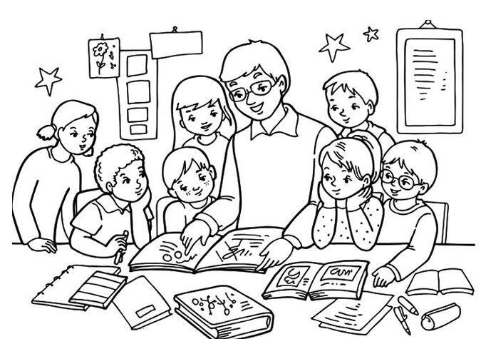 Tranh tô màu ngày 20.11-6