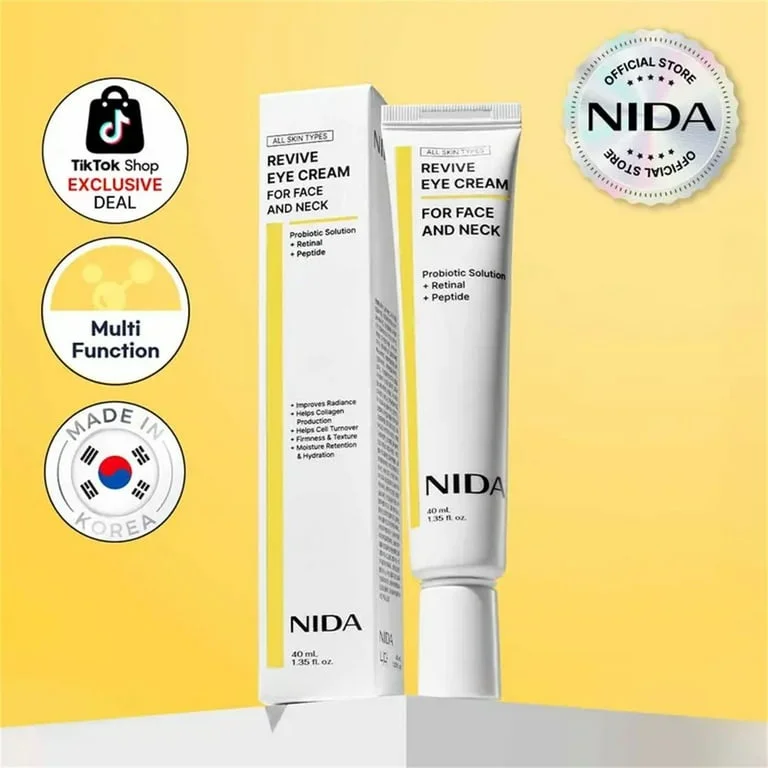 Nida Revive Eye Cream For Face And Neck