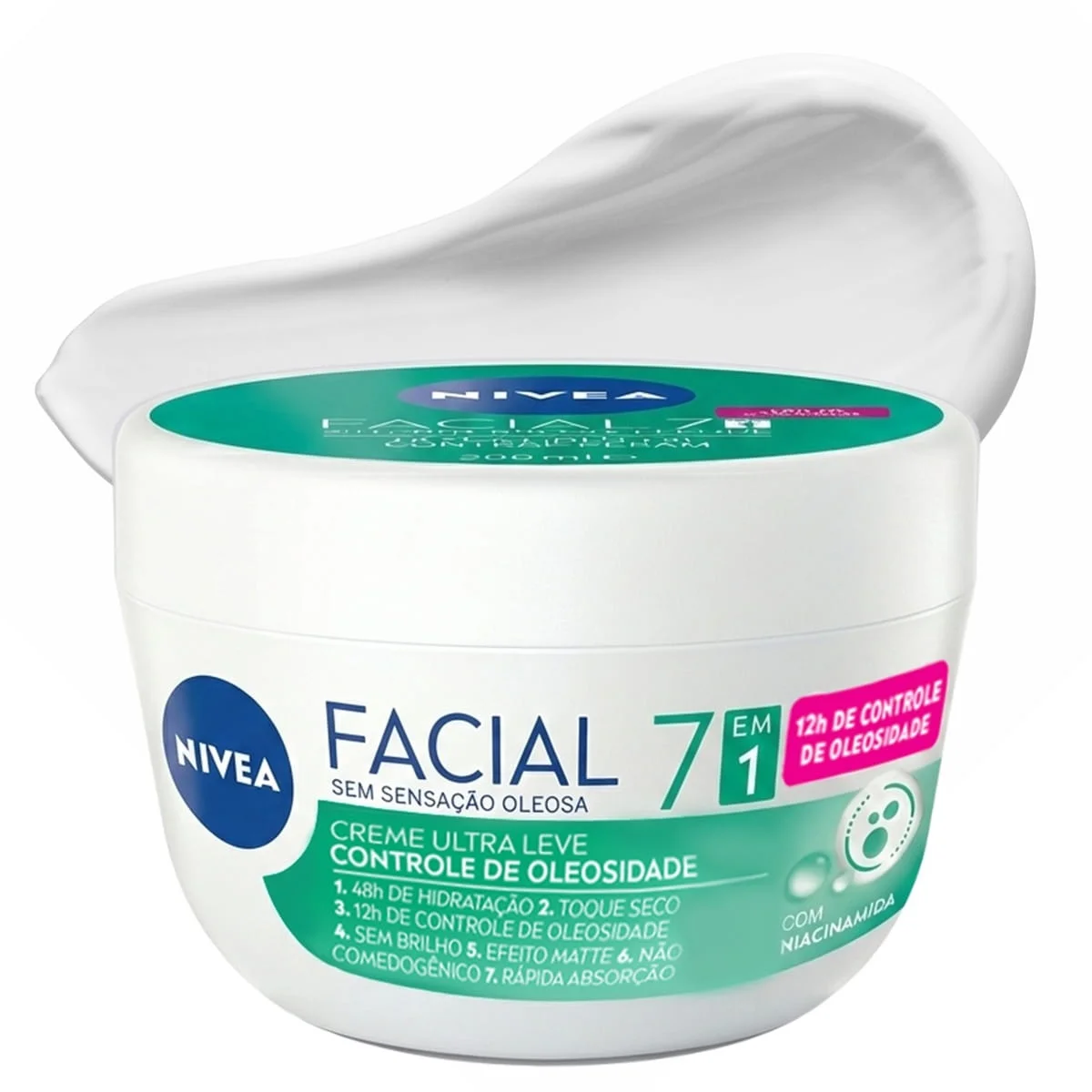 Nivea Creme Facial Controle Da Oleosidade Ultraleve 7 Em 1