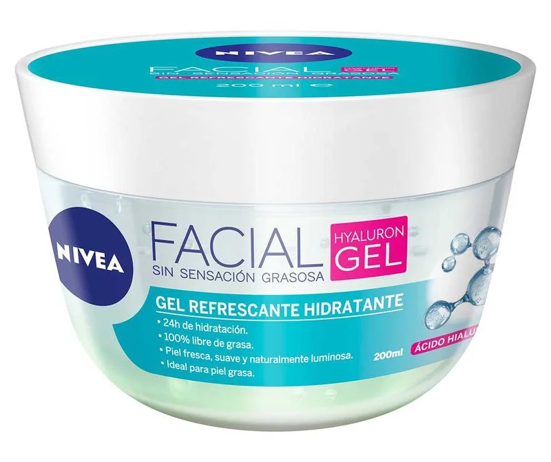 Nivea Gel Facial Refrescante Con Ácido Hialurónico
