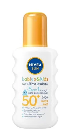 Nivea Sun Babies & Kids Sensitive Protect 5-in-1 Spray SPF50+