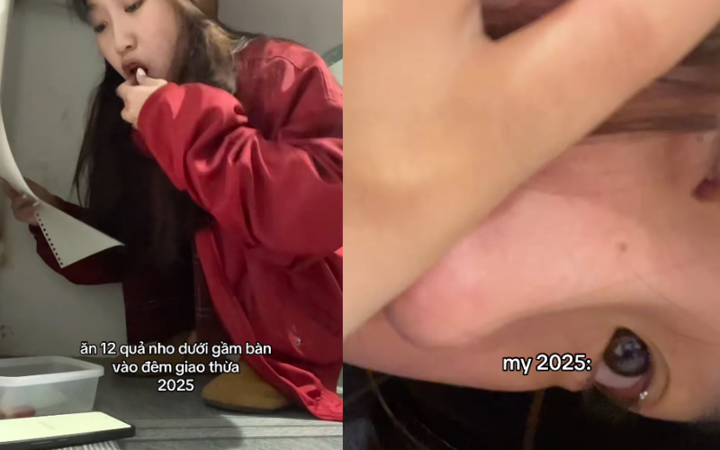 ăn nho dưới gầm bàn 7