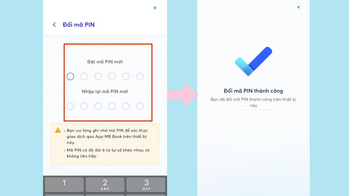 đăng ký digital otp mbbank 15