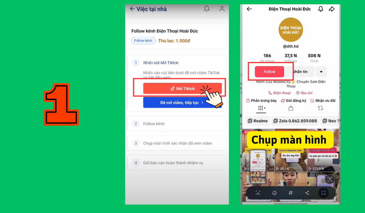 Cách kiếm thêm thu nhập với app việc tại nhà trên điện thoại 4