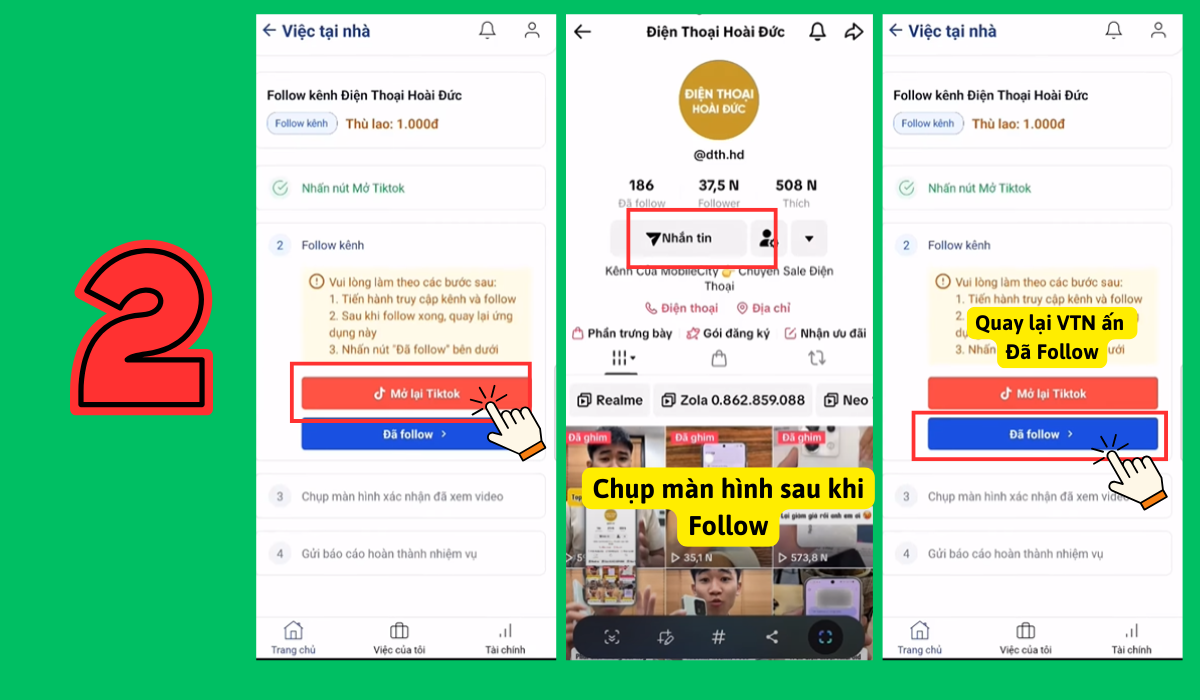Cách kiếm thêm thu nhập với app việc tại nhà trên điện thoại 5