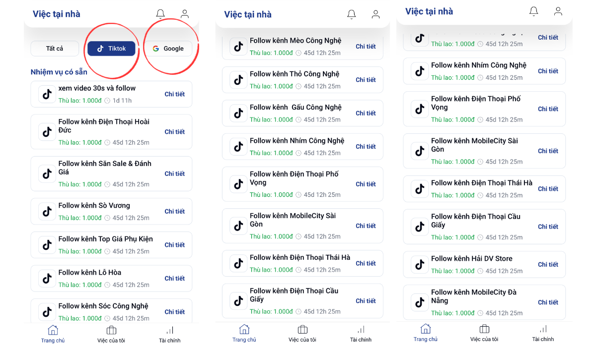 Cách kiếm thêm thu nhập với app việc tại nhà trên điện thoại 8