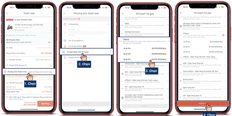 cách mua hàng trả góp shopee 4