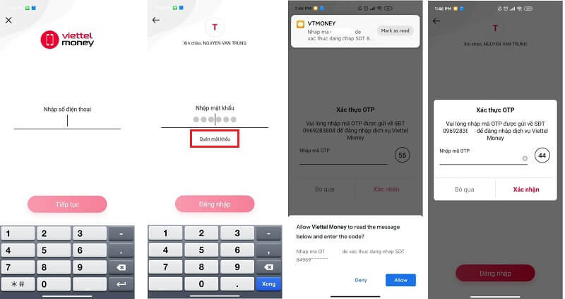 cach thanh toan lazada bang viettel money 2