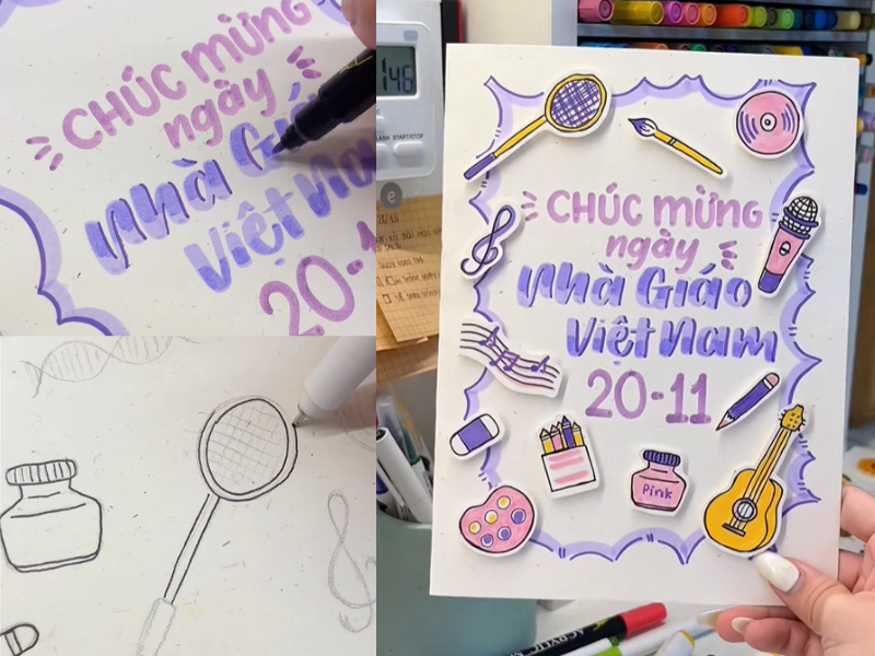 cách vẽ thiệp 2011 3d