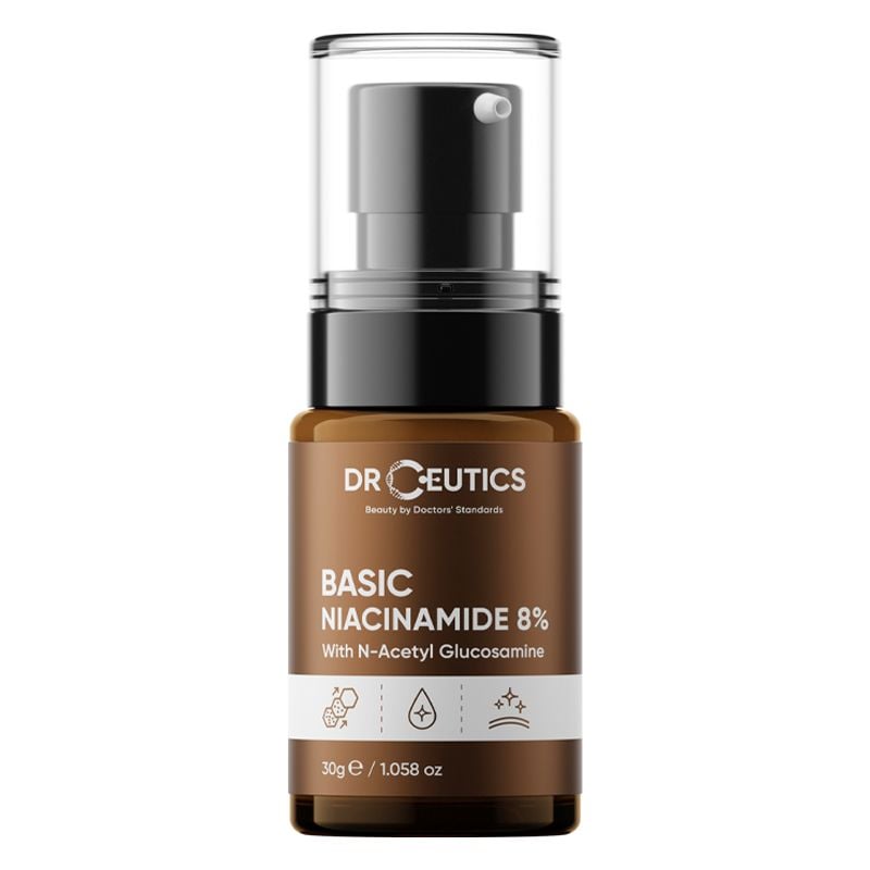 Serum giảm thâm, sáng da, kiềm dầu DrCeutics BASIC NIACINAMIDE 8%