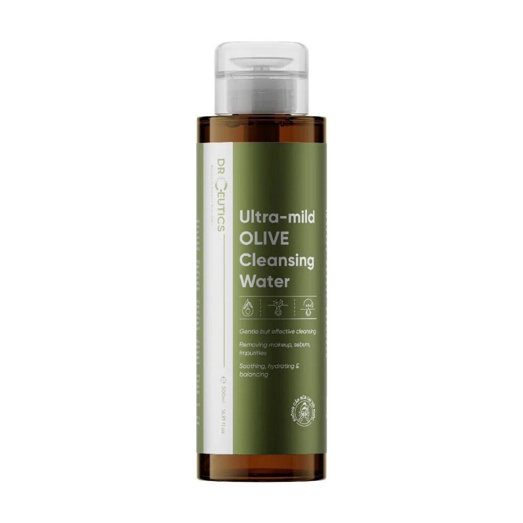 Nước tẩy trang DrCeutics ULTRA-MILD OLIVE CLEANSING WATER