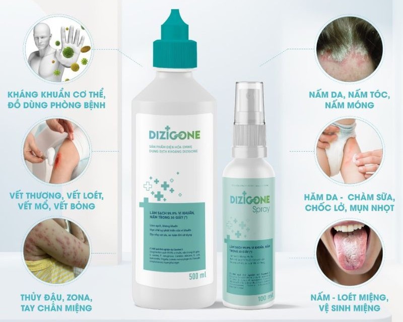 dung dịch kháng khuẩn dizigone 1