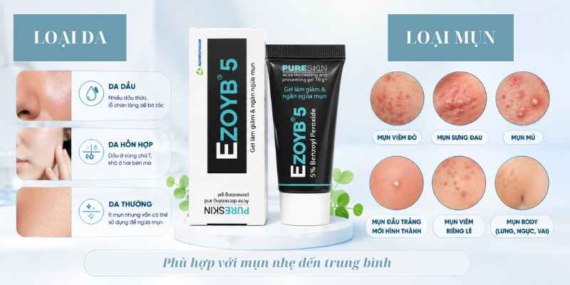 Gel mụn Ezoyb 5 1