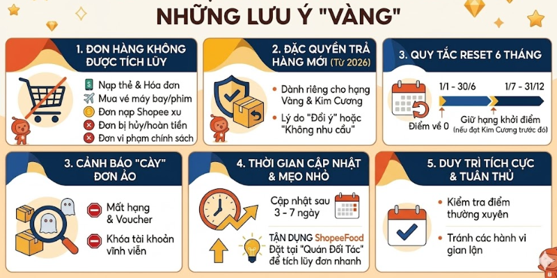 hạng kim cương shopee 5