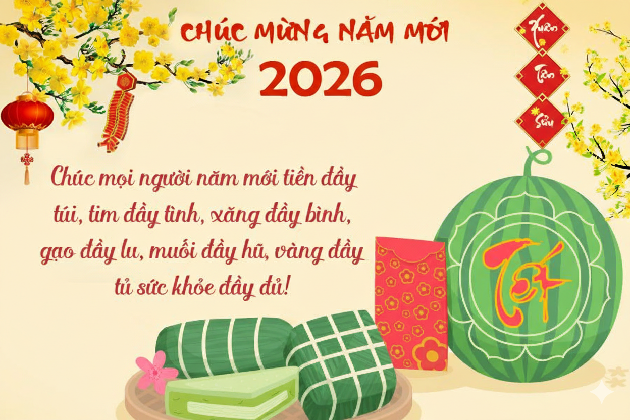 hình ảnh chúc mừng năm mới 2026 36