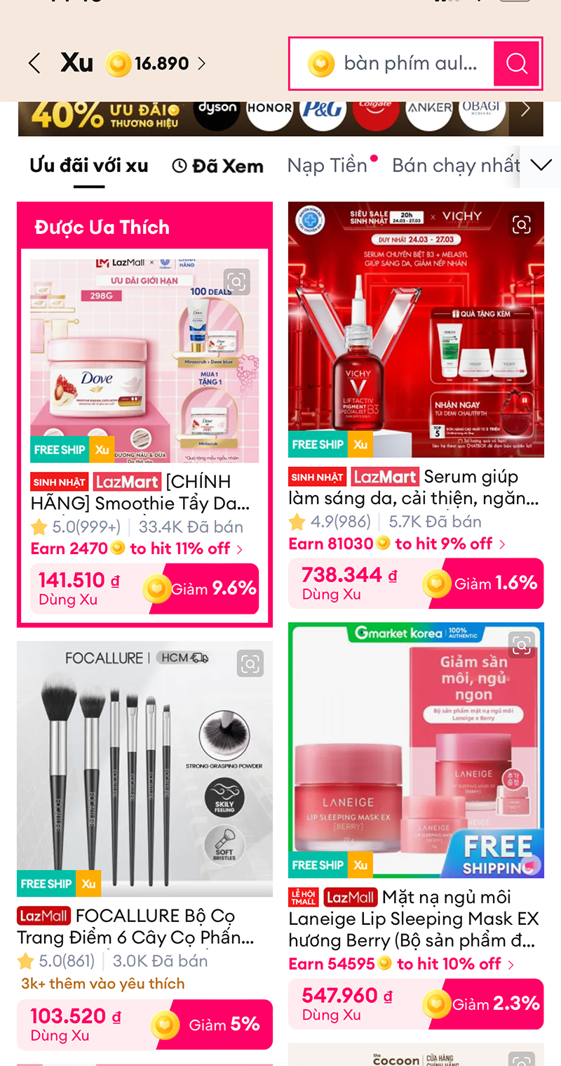 Hướng dẫn kiếm xu Lazada 3