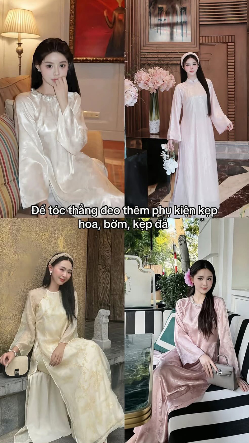 kiểu tóc mặc áo dài 5-1