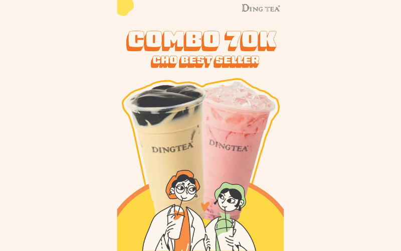 mã giảm giá dingtea 1