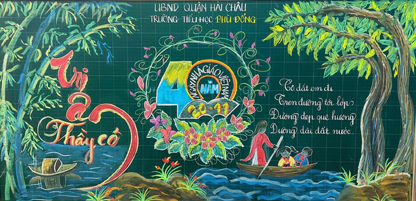 mẫu trang trí bảng 20 11 12