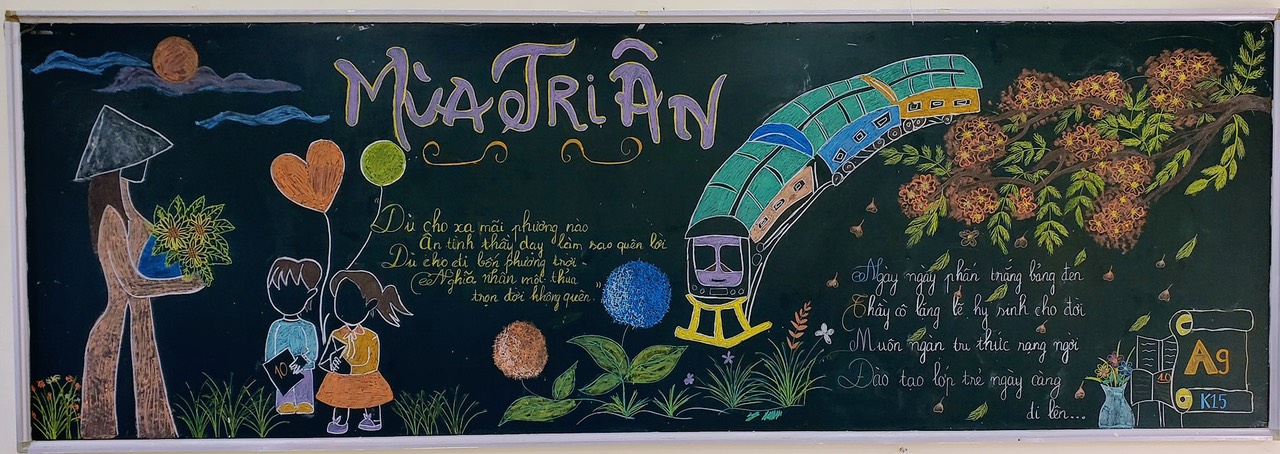 mẫu trang trí bảng 20 11 15