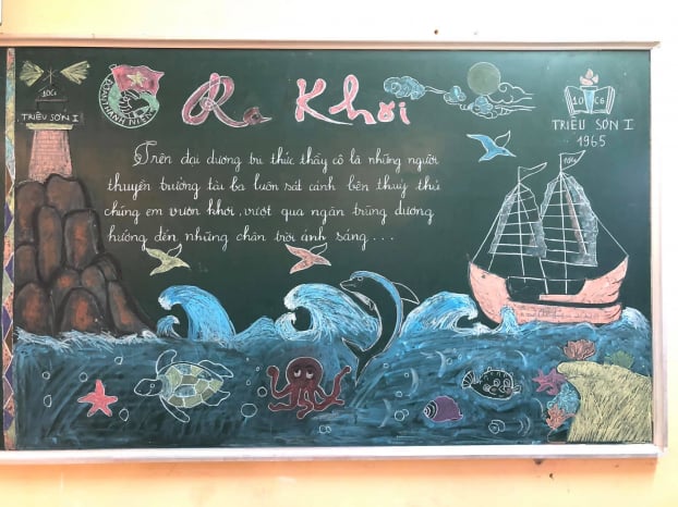 mẫu trang trí bảng 20 11 17