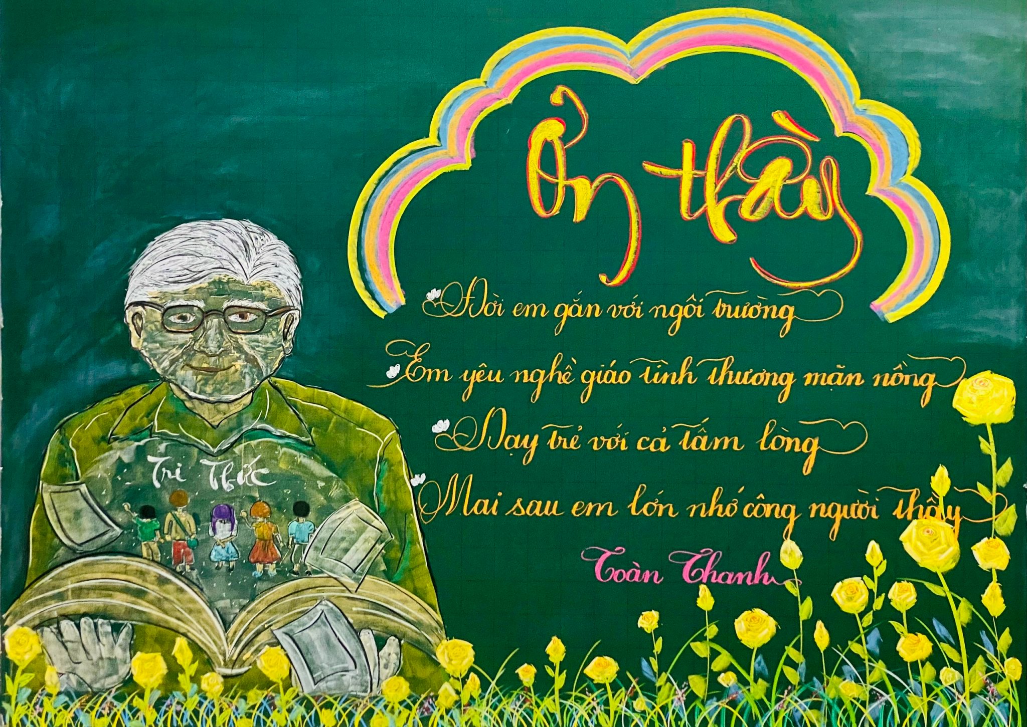 mẫu trang trí bảng 20 11 23