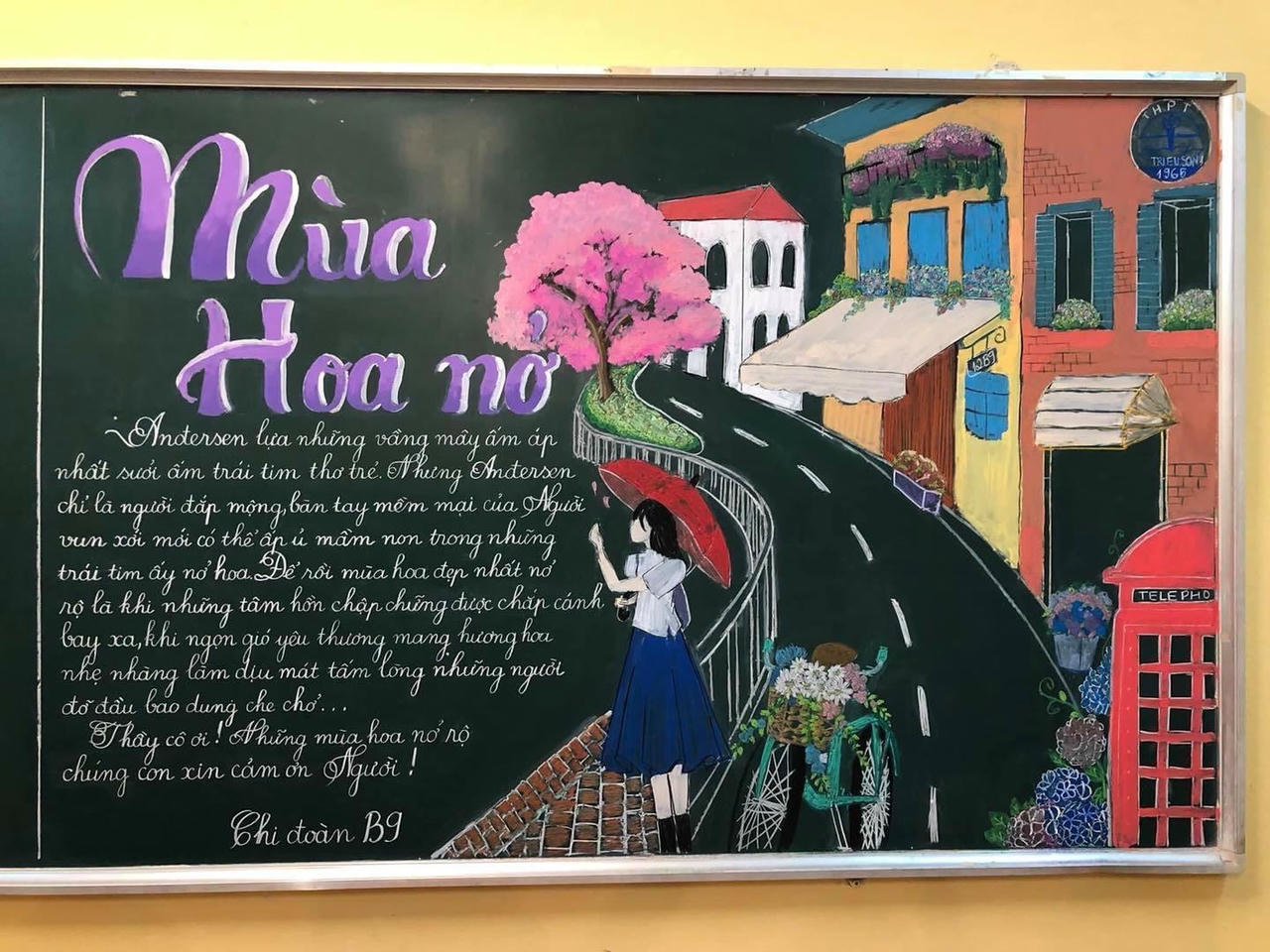 mẫu trang trí bảng 20 11 25