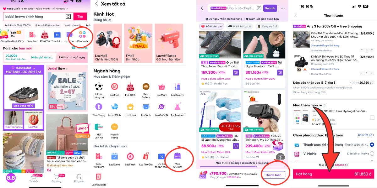 Mua nhiều giảm sâu (Bundle & Save) Lazada 2