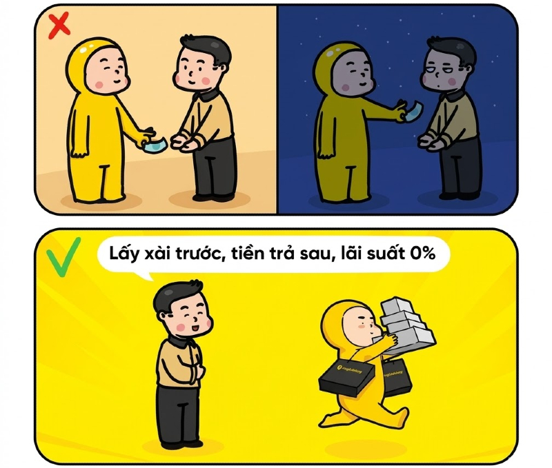 mua trả góp thế giới di động 1