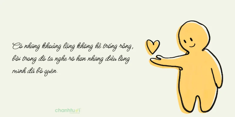 Đôi khi, khoảng nghỉ giữa những mệt mỏi không phải là sự buông bỏ, mà là cách tâ...