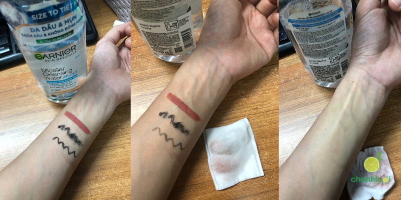 NƯỚC TẨY trang garnier BHA cho da dầu mụn hiệu quả